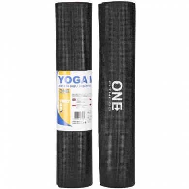 HMS Fitness Yogamatte YM02 One (173x61x0,6cm) schwarz - 1 Stück