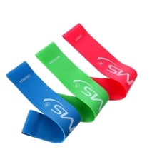 HMS Premium Widerstandsband GU04 Slim Set (blau, grün, rot) - 3 Stück