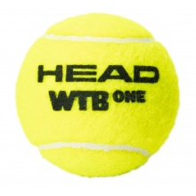 Head Tennisbälle Premium WTB One - offizieller Ball des WTB - Dose 4er