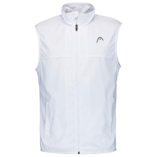 Head Tennisweste Club 22 Vest (kühlender Effekt, schnelltrocknend) weiss Herren