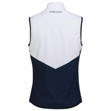 Head Tennisweste Club Vest (kühlendend, schnelltrocknend) dunkelblau Damen