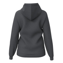 Head Kapuzenpullover Club Original Hoodie Full-Zip (Baumwollmix) dunkelgrau Damen