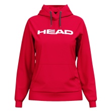 Head Kapuzenpullover Club Original Hoodie (Baumwollmix) rot Damen