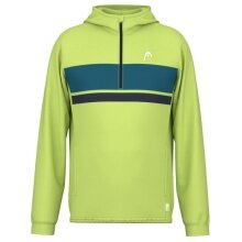 Head Kapuzenpullover Topspin Hoodie (100% Polyester) limegrün Herren