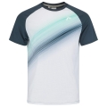 Head Tennis-Tshirt Performance (Moisture Transfer Microfiber Technologie) weiss/navy Herren