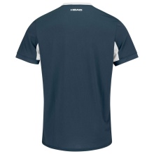 Head Tennis-Tshirt Slice (schnelltrocknend, atmungsaktiv) navyblau Herren