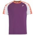 Head Tennis-Tshirt Topspin (schnelltrocknend, modern) violett/orange Herren