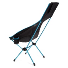 Helinox Campingstuhl Savanna Chair (größere Rückenlehne, breiterer Sitz) schwarz/blau