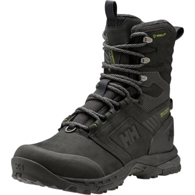 Helly Hansen Winterstiefel Spitsbergen PrimaLoft® HELLY TECH® (wasserdicht) schwarz/limegrün Herren