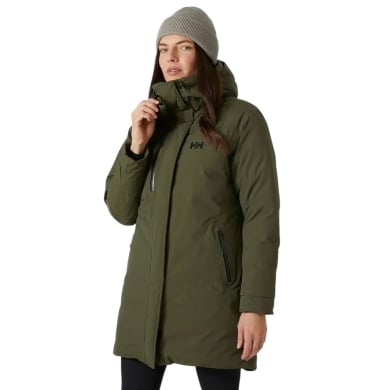 Helly Hansen Wintermantel Adore Tech Parka (wasserdicht, warm, High Loft Isolierung) dunkelgrün Damen