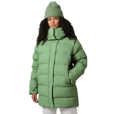 Helly Hansen Wintermantel Aspire Puffy Steppparka (sehr warm, High Loft Isolierung) jadegrün Damen