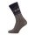 HomeOfSocks Wollsocken Thick Skandinavisch Rentier grau/navy - 1 Paar