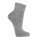 HomeOfSocks Wollsocken Sneaker (Merinowolle und Kaschmir) grau - 2 Paar