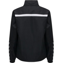 hummel Sport-Trainingsjacke hmlAUTHENTIC Training Jacket (wetterbeständige, Reißverschlusstaschen) schwarz/weiss Kinder