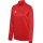 hummel Sport-Langarmshirt hmlCORE XK Half-Zip Sweat (Polyester-Sweatstoff) rot Damen