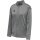 hummel Sport-Trainingsjacke hmlCORE XK Poly Zip Sweat (Polyester-Sweatstoff, Front-Reißverschluss) grau Damen