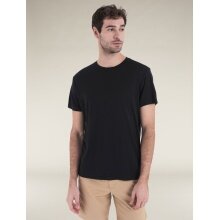 Icebreaker Wander-/Freizeit Tshirt Merino 150 Tech Lite III (100% Merinowolle) schwarz Herren