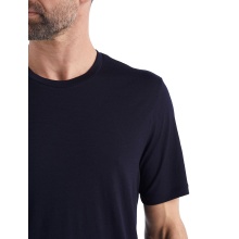 Icebreaker Wander-/Freizeit Tshirt Tech Lite II (100% Wolle, Stoffstärke 150 Ultralight) dunkelblau Herren