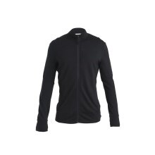 Icebreaker Wander-/Freizeitjacke Merino 260 Quantum IV Zip (Merinowolle) schwarz Herren