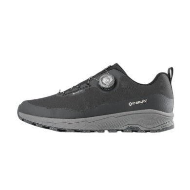 Icebug Wanderschuhe Haze BOA-Schnürsystem RB9X GTX (wasserdicht, leicht, weit) schwarz/graphite Damen