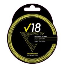 IsoSpeed Tennissaite V18 (Kontrolle+Touch) gelb 12m Set