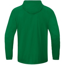 JAKO Allwetterjacke Team 2.0 (100% Polyester, wasserabweisendes Obermaterial) grün Kinder