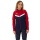 JAKO Kapuzenjacke Iconic (Polyester-Fleece, Seitentaschen mit Reißverschluss) marineblau/rot Damen