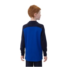 JAKO Langarmshirt Ziptop Iconic (angenehmer Tragekomfort) royalblau/marineblau Kinder