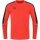 JAKO Sport-Langarmshirt Sweat Power (rec. Polyester, hohe Bewegungsfreiheit) orange/marineblau Kinder