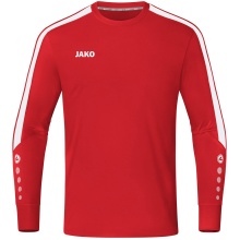 JAKO Sport-Langarmshirt TW-Trikot Power (Polyester-Interlock) rot Herren