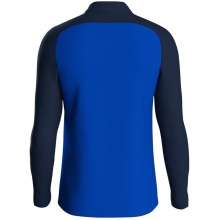 JAKO Langarmshirt Ziptop Iconic (angenehmer Tragekomfort) royalblau/marineblau Kinder