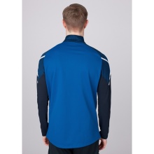 JAKO Langarmshirt Ziptop Performance (Polyester-Stretch-Fleece) royalblau/marineblau Herren