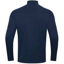 JAKO Langarmshirt Ziptop Power (rec. Polyester, hochelastisch) marineblau/skyblau Herren