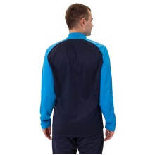 JAKO Polyesterjacke Iconic (100% rec. Polyester) marineblau/hellblau/gelb Herren