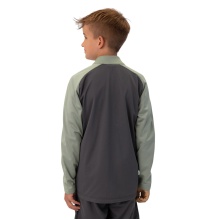 JAKO Polyesterjacke Iconic (100% rec. Polyester) anthrazitgrau/mintgrün Kinder