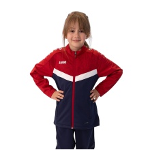 JAKO Polyesterjacke Iconic (100% rec. Polyester) marineblau/rot Kinder