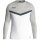 JAKO Sport-Langarmshirt Sweat Iconic (Polyester-Stretch-Fleece) weiss/grau/anthrazitgrau Kinder