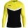 JAKO Sport-Langarmshirt Sweat Iconic (Polyester-Stretch-Fleece) schwarz/gelb Kinder