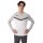 JAKO Sport-Langarmshirt Sweat Iconic (Polyester-Stretch-Fleece) weiss/grau/anthrazitgrau Herren