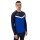 JAKO Sport-Langarmshirt Sweat Iconic (Polyester-Stretch-Fleece) royalblau/marineblau Herren