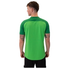 JAKO Sport-Polo Iconic (Polyester-Micro-Mesh) grün/dunkelgrün Herren