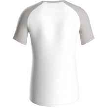 JAKO Sport-Tshirt Iconic (Polyester-Micro-Mesh) weiss/hellgrau/anthrazitgrau Kinder