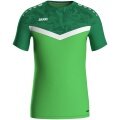 JAKO Sport-Tshirt Iconic (Polyester-Micro-Mesh) grün/dunkelgrün Kinder