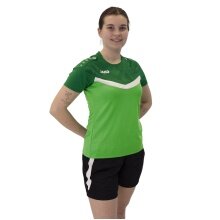 JAKO Sport-Tshirt Iconic (Polyester-Micro-Mesh) grün/dunkelgrün Damen