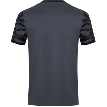 JAKO Sport-Tshirt Trikot Animal (Polyester-Interlock, angenehmes Tragegefühl) anthrazitgrau/schwarz Kinder