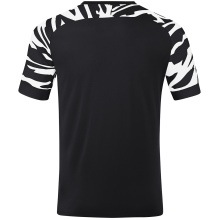 JAKO Sport-Tshirt Trikot Wild (Polyester-Stretch-Jersey) schwarz/weiss Herren