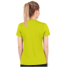 JAKO Sport-Shirt Trikot Team Kurzarm (100% Polyester) limegrün Damen
