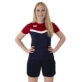 JAKO Sport-Shirt Iconic (Polyester-Micro-Mesh) marineblau/rot Damen