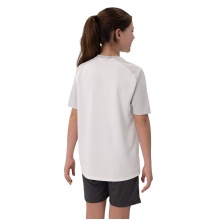 JAKO Sport-Tshirt Iconic (Polyester-Micro-Mesh) weiss/hellgrau/anthrazitgrau Kinder