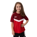 JAKO Sport-Tshirt Iconic (Polyester-Micro-Mesh) rot/weinrot Kinder